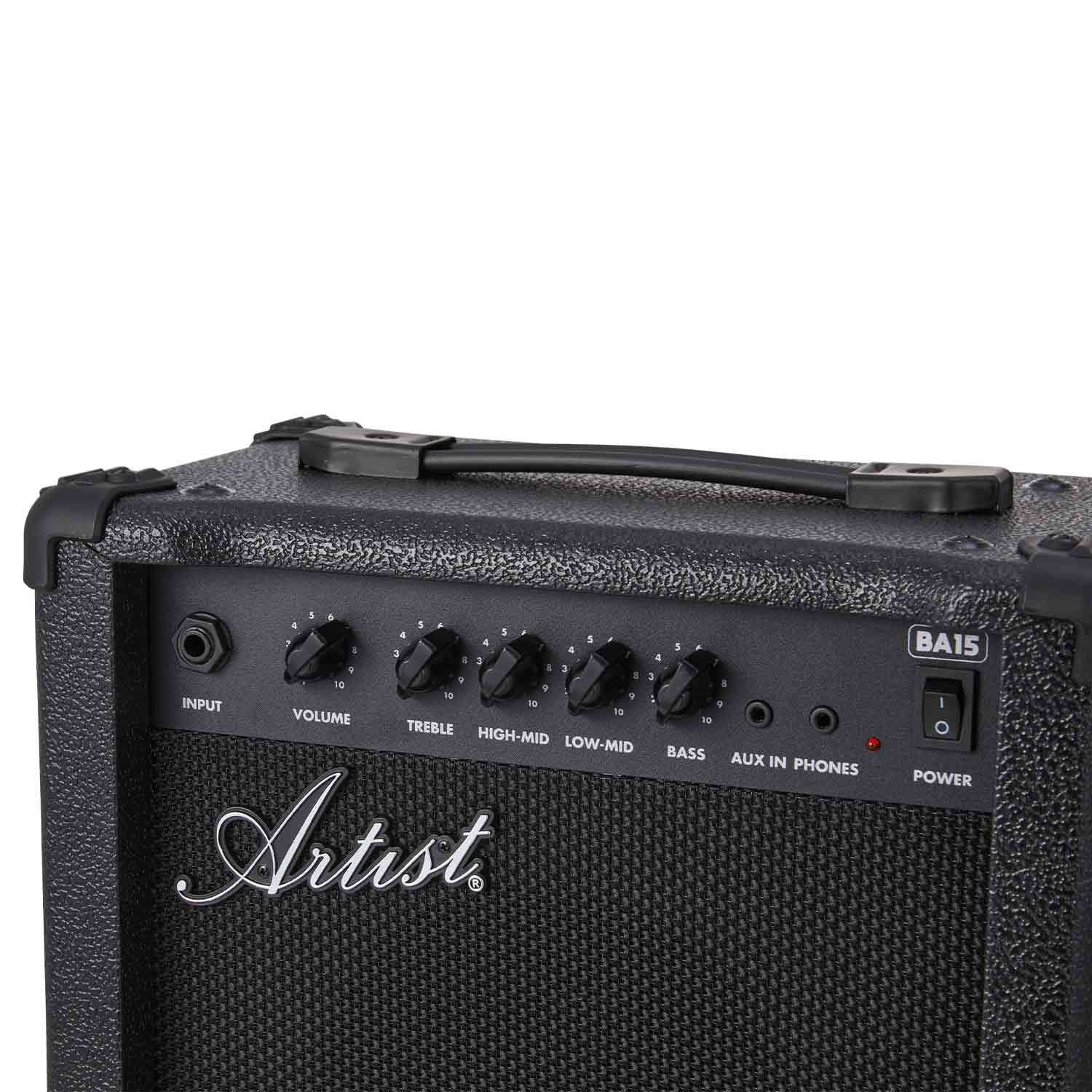 Artist BA15 15W Bass Guitar Amp w/ mp3 Input - Image 3