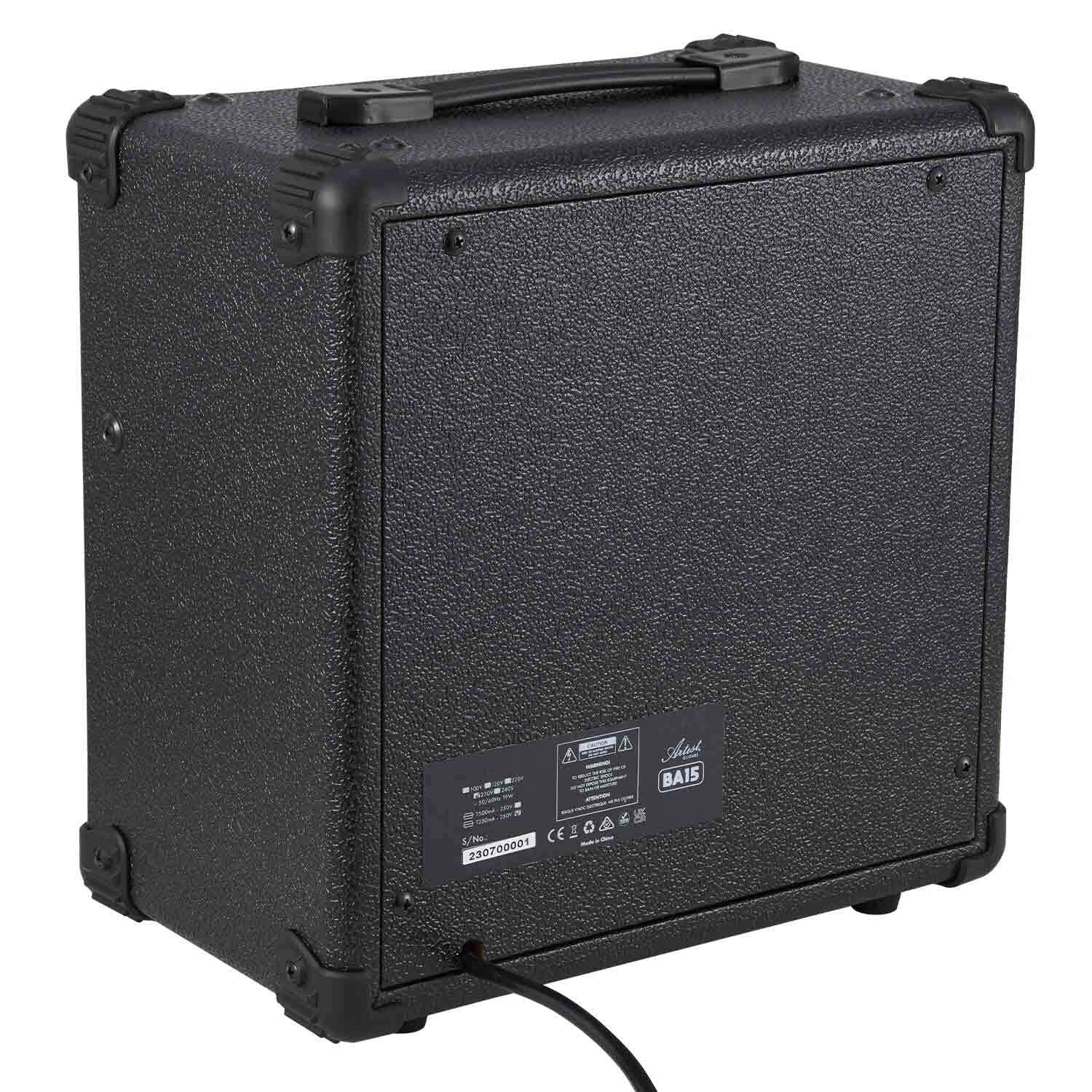 Artist BA15 15W Bass Guitar Amp w/ mp3 Input - Image 7