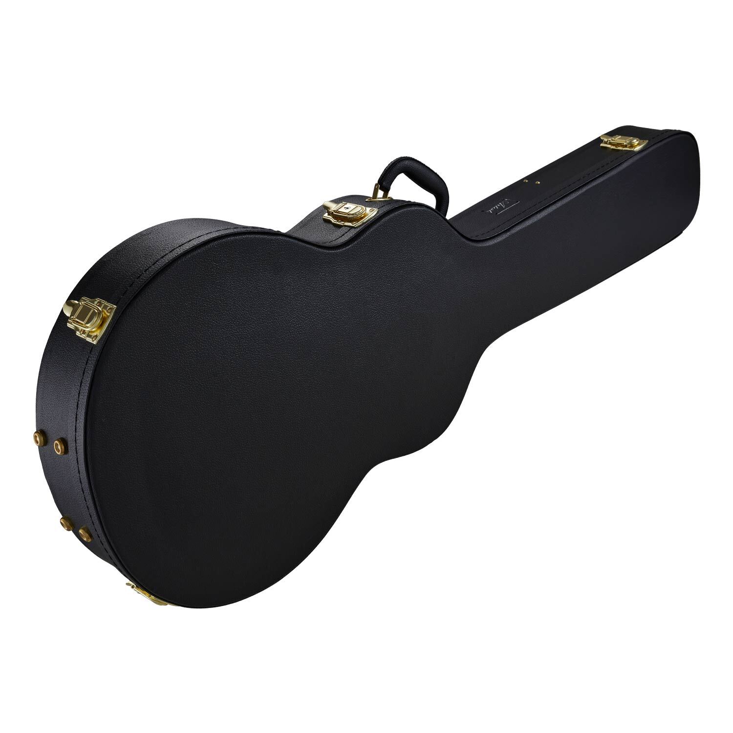 Artist JC450 Black Arch Top Hard Guitar Case Fits 335 - Image 3