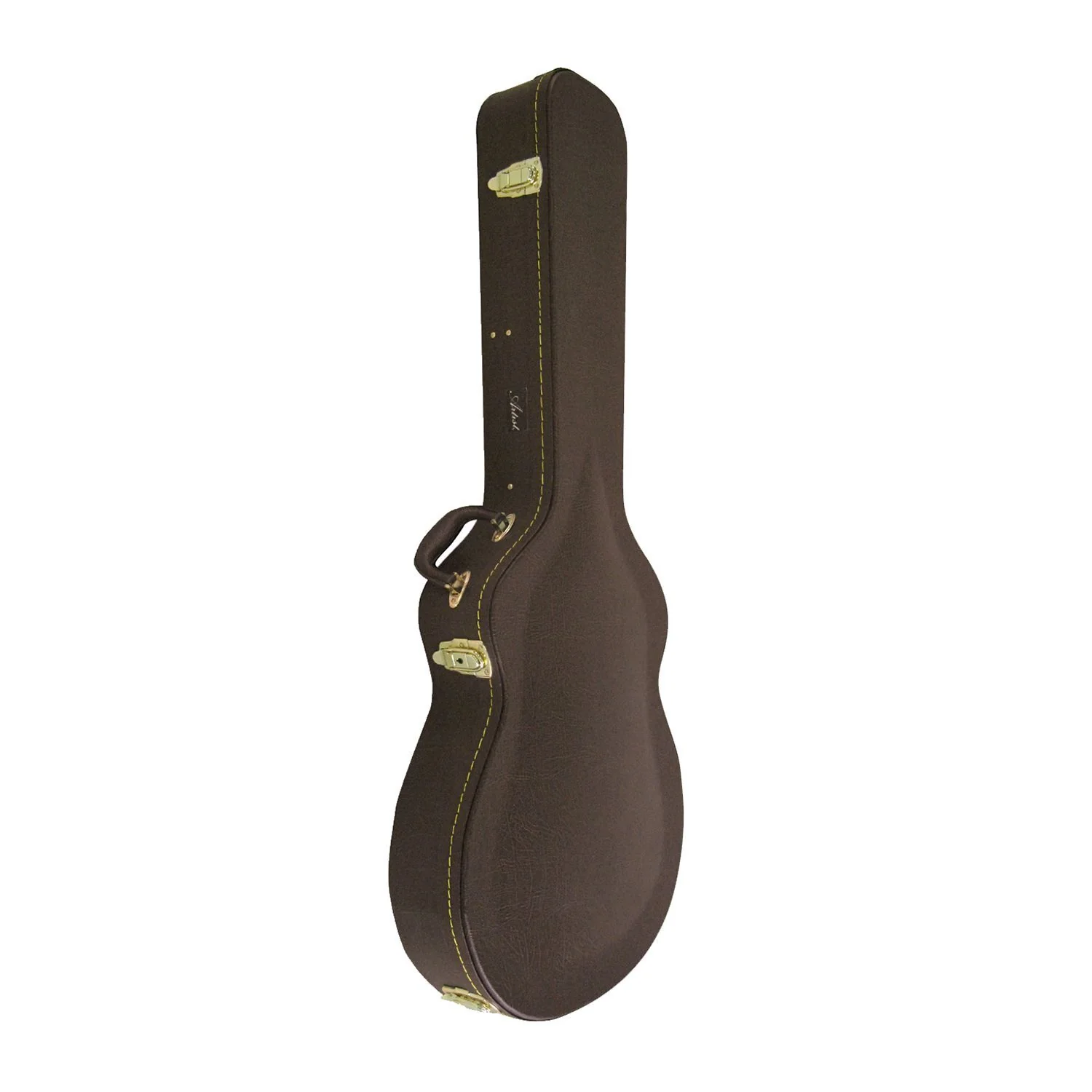Artist JC450 Brown Arch Top Hard Guitar Case Fits 335 - Image 6
