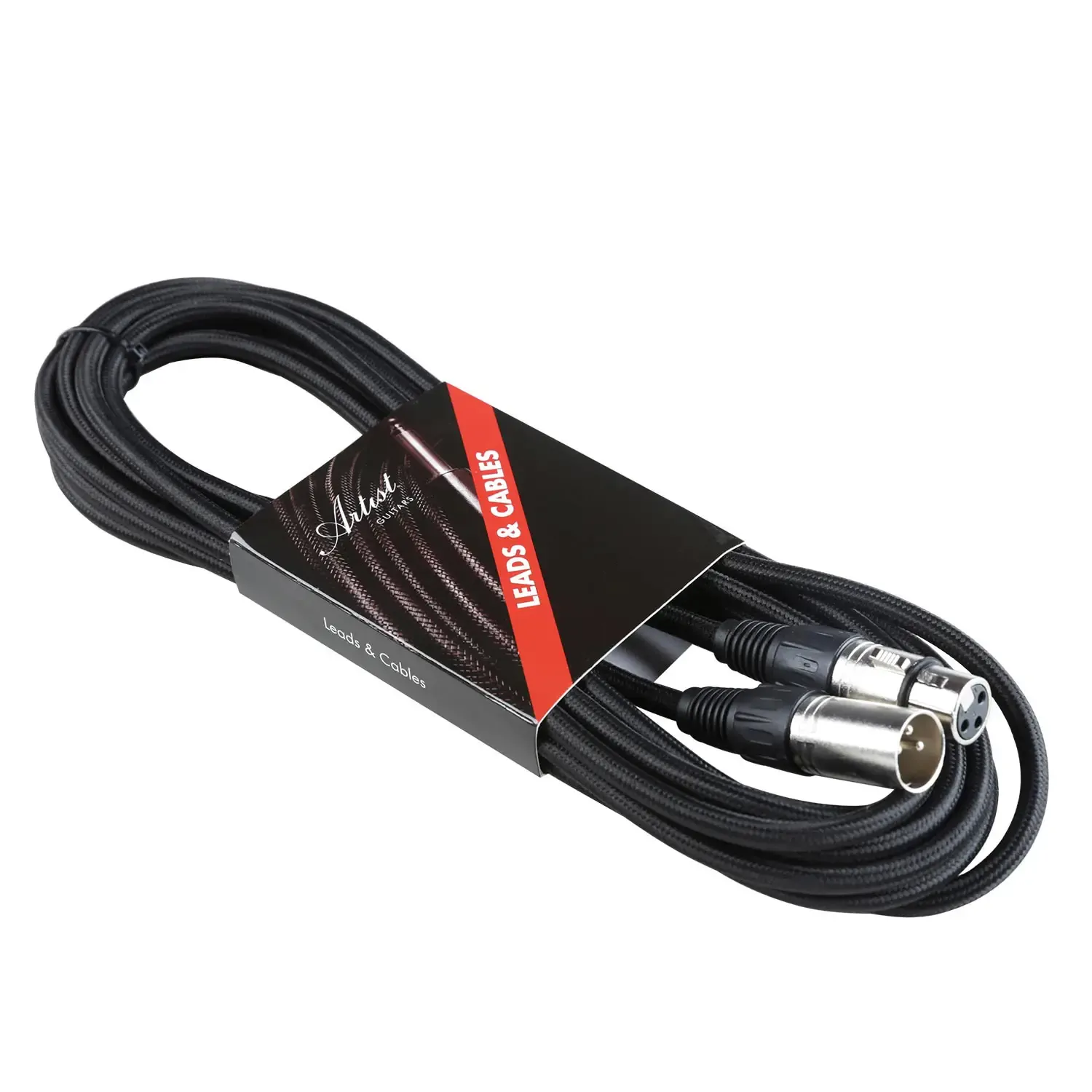 Artist MCD20XX 20ft (6m) Deluxe Mic Cable/Lead XLR to XLR - 4 Pack - Image 3