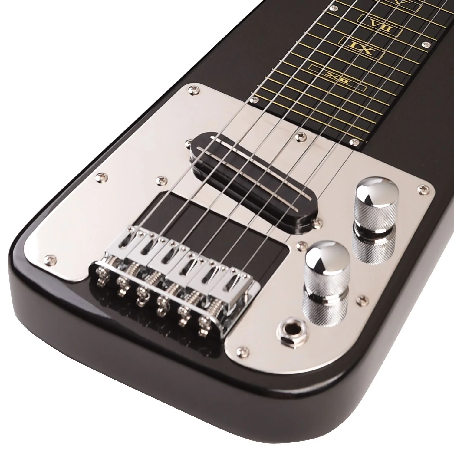 Artist MSL110 Lap Steel 6 String Metallic Black - Image 4