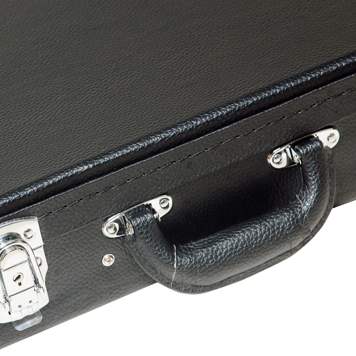 Artist REBC300RC Black Bass Guitar Hard Case w/ Lock - Image 9